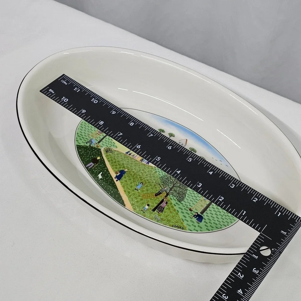 Villeroy & Boch Design Naif Vilbofour Oval Baker Roaster 12.75